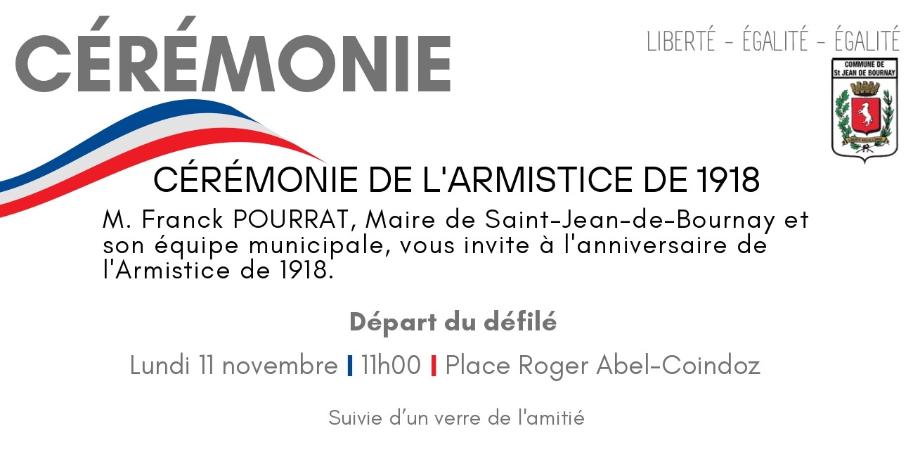 Cérémonie du 11 novembre